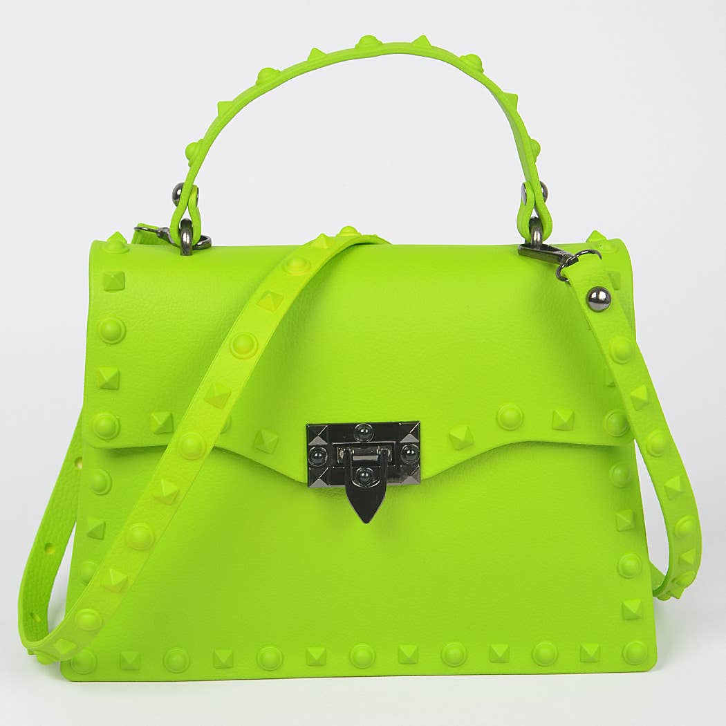 Monotone Studded Clutch