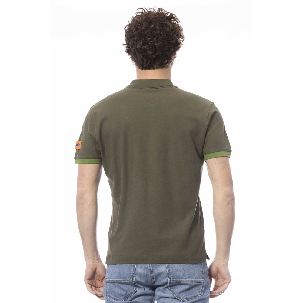 Invicta Green Cotton Polo Shirt