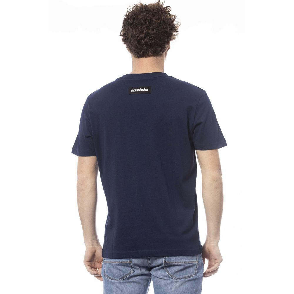 Invicta Blue Cotton T-Shirt