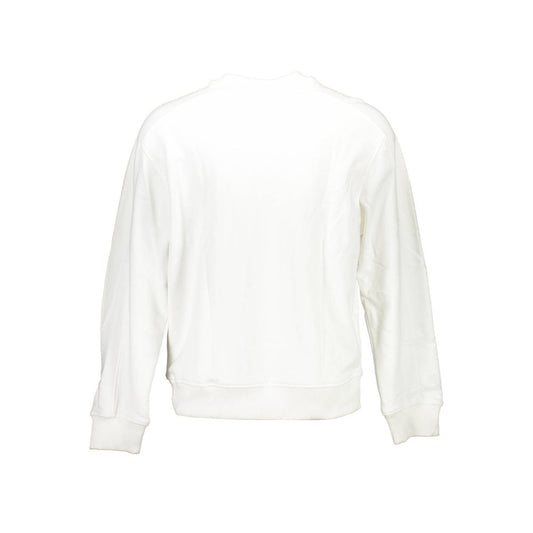 Calvin Klein White Cotton Sweatshirt