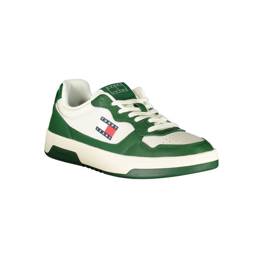 Tommy Hilfiger White Polyester Sneaker
