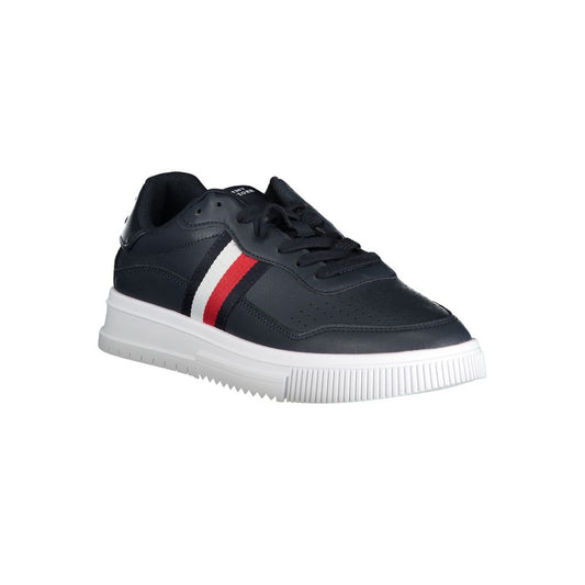 Tommy Hilfiger Blue Polyester Sneaker