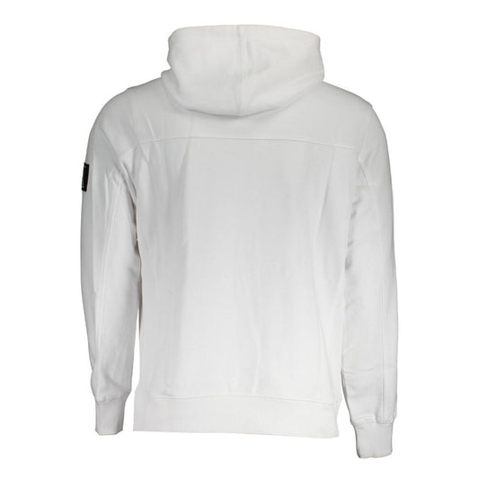 Calvin Klein White Cotton Sweatshirt