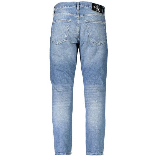 Calvin Klein Blue Cotton Jeans Denim
