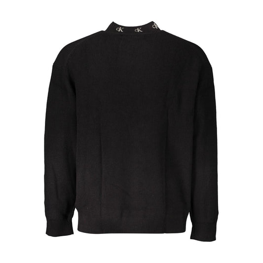 Calvin Klein Black Cotton Sweater