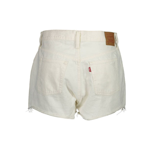 Levi's White Cotton Jeans Denim