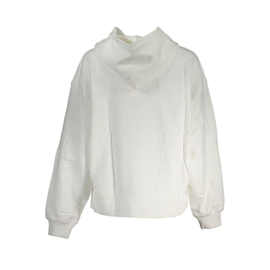 Calvin Klein White Cotton Sweatshirt