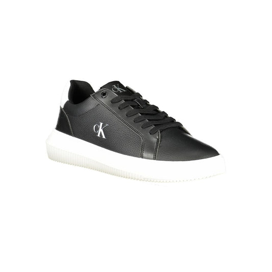 Calvin Klein Black Polyester Sneaker