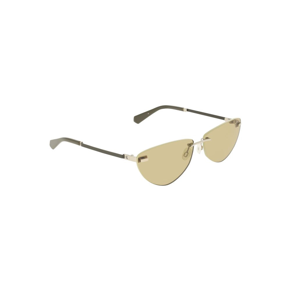 Calvin Klein Green Metal Sunglass