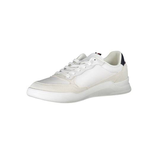 Tommy Hilfiger White Polyester Sneaker