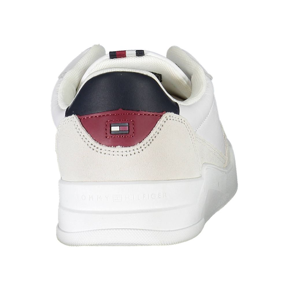 Tommy Hilfiger White Polyester Sneaker