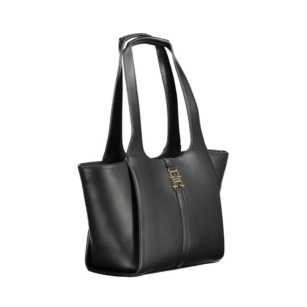 Tommy Hilfiger Black Polyethylene Handbag