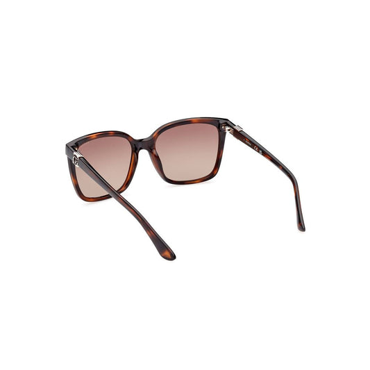 Guess Jeans Brown Injected Sunglass