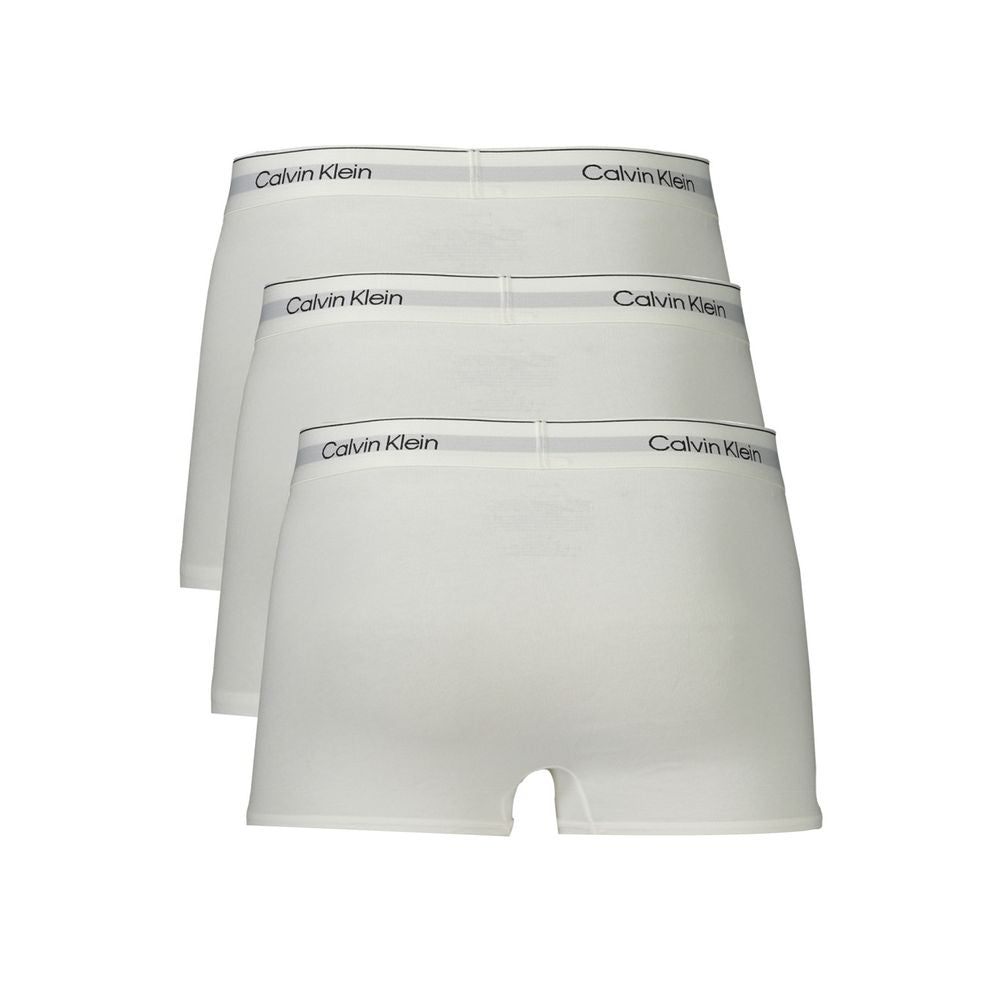 Calvin Klein White Cotton Underwear