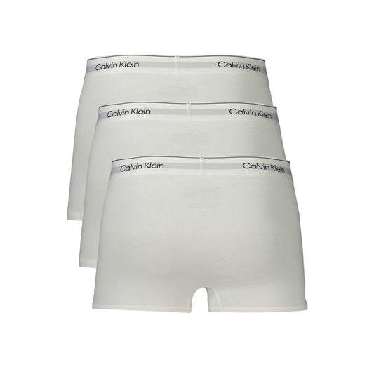 Calvin Klein White Cotton Underwear