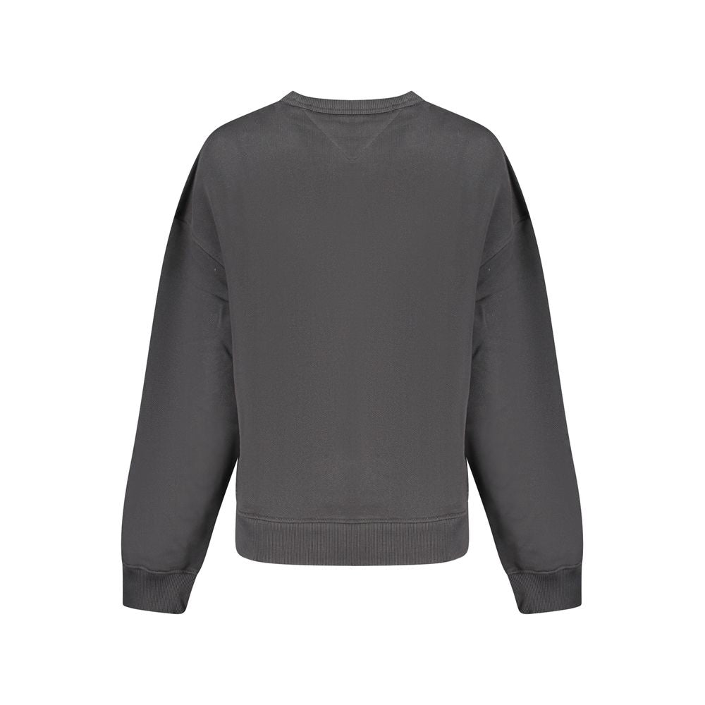 Tommy Hilfiger Black Cotton Sweatshirt