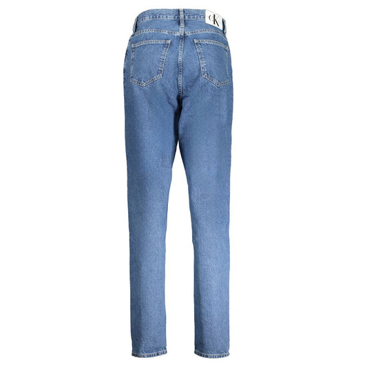 Calvin Klein Blue Cotton Jeans Denim