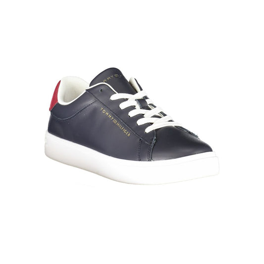 Tommy Hilfiger Blue Polyester Sneaker