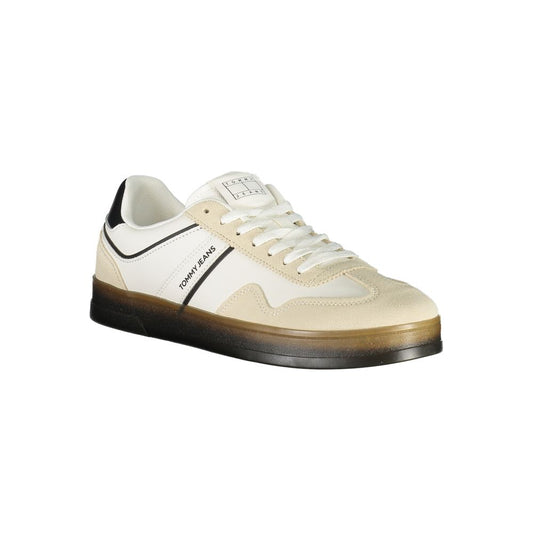 Tommy Hilfiger White Polyester Sneaker