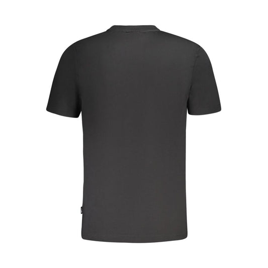 Fila Black Cotton T-Shirt
