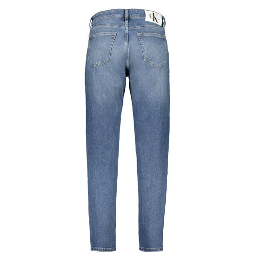 Calvin Klein Blue Cotton Jeans Denim