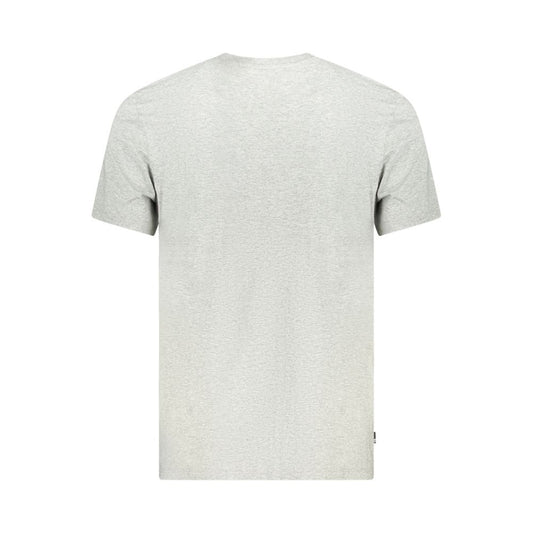 Timberland Gray Cotton T-Shirt