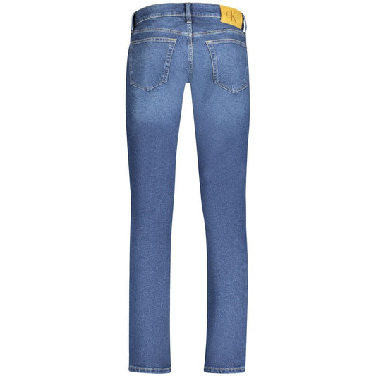 Calvin Klein Blue Cotton Jeans Denim