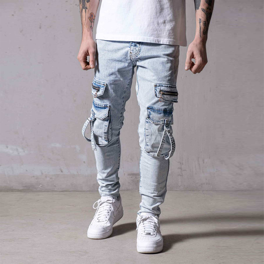 Pockets Cargo Jeans