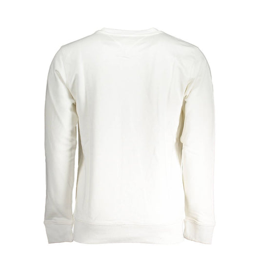 Tommy Hilfiger White Cotton Sweatshirt