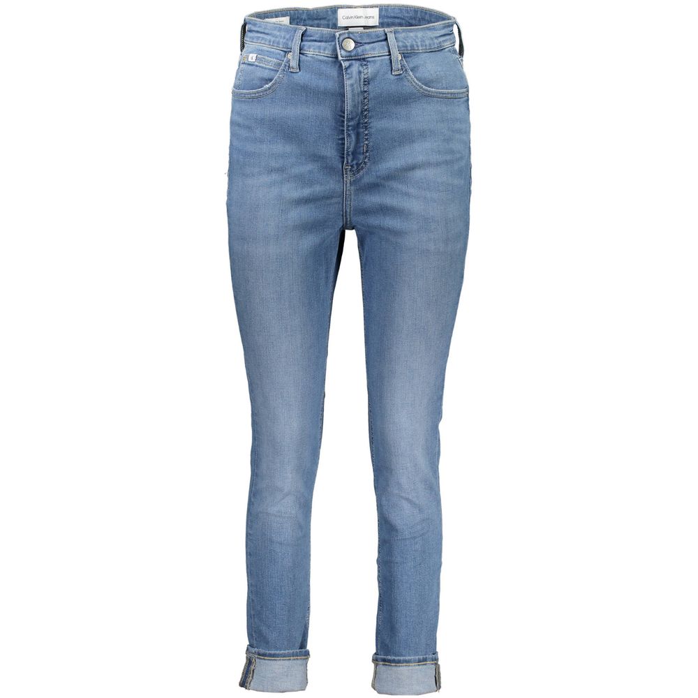 Calvin Klein Blue Cotton Jeans Denim