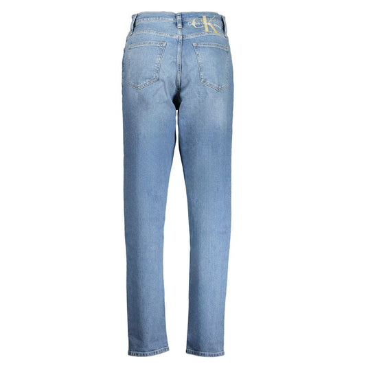 Calvin Klein Blue Cotton Jeans Denim
