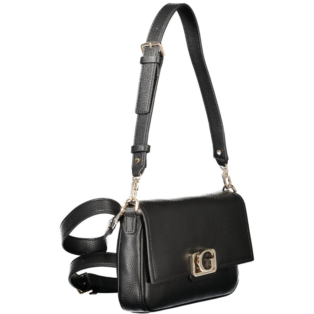 Guess Jeans Black Polyethylene Handbag