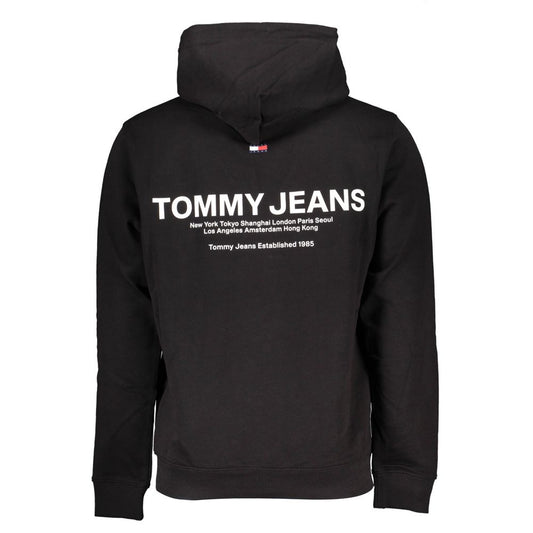 Tommy Hilfiger Black Cotton Sweatshirt
