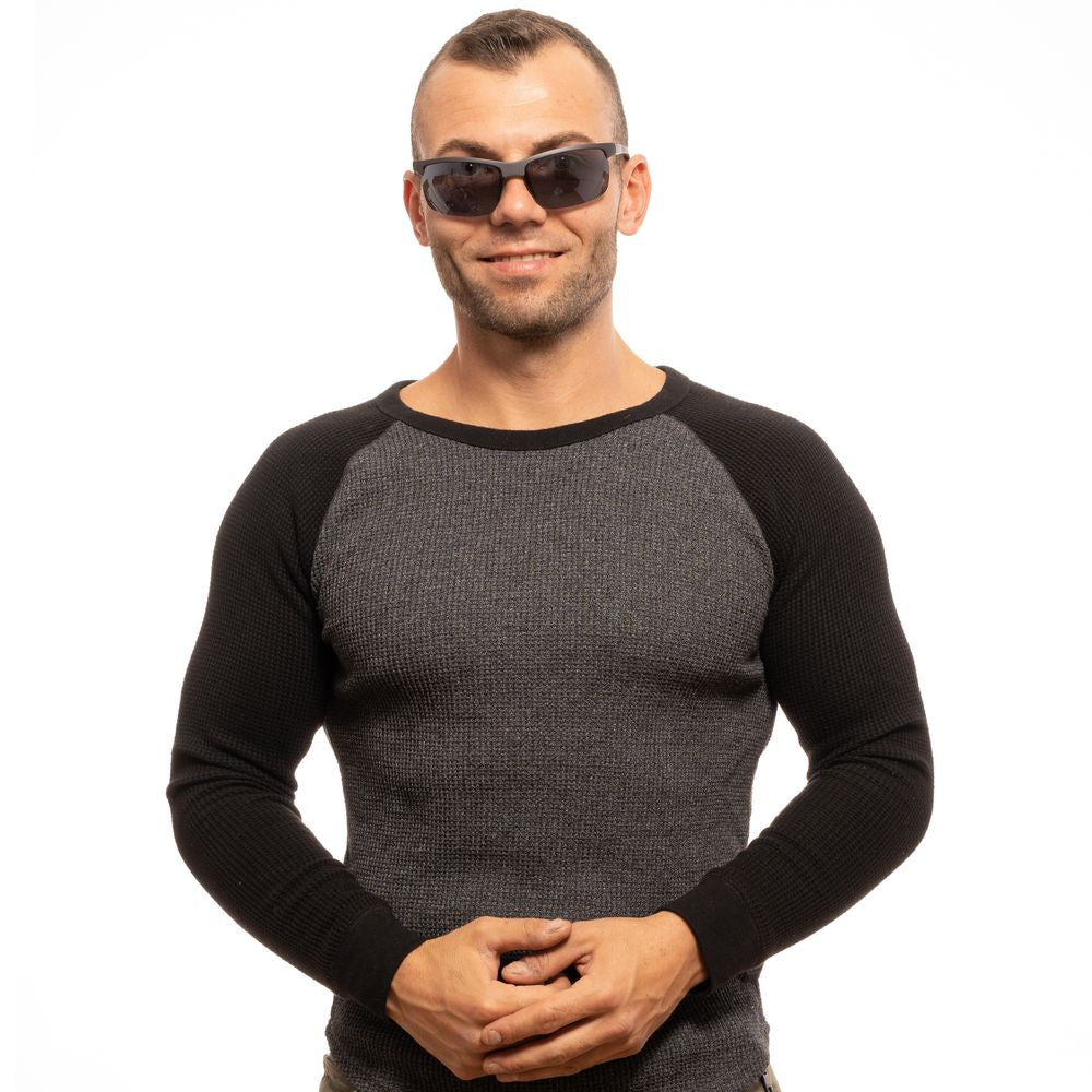 Fila Black Plastic Sunglasses