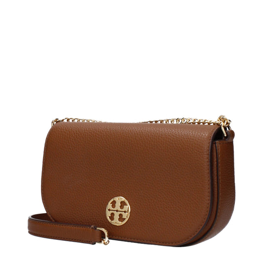 Tory Burch Brown Leather Crossbody Bag