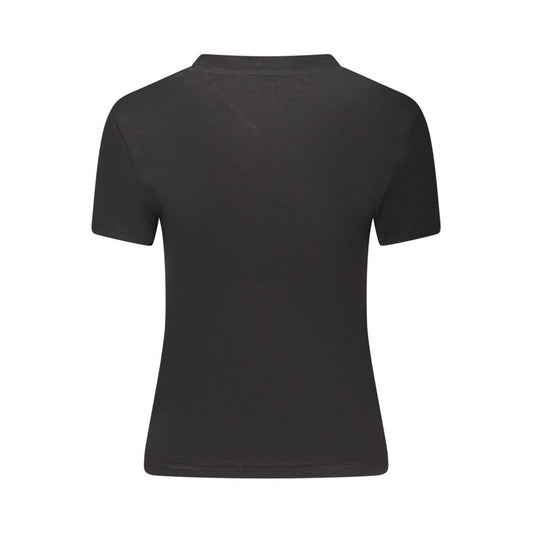 Tommy Hilfiger Black Cotton T-Shirt