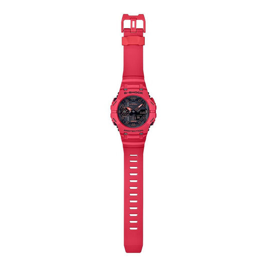 Casio Red Resin Sport Watch