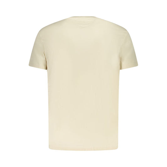 Tommy Hilfiger Beige Cotton T-Shirt