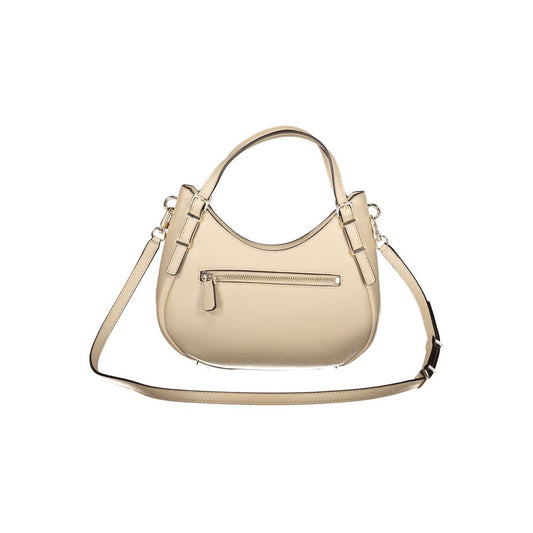 Guess Jeans Beige Polyethylene Handbag