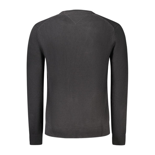 Tommy Hilfiger Black Cotton Sweater