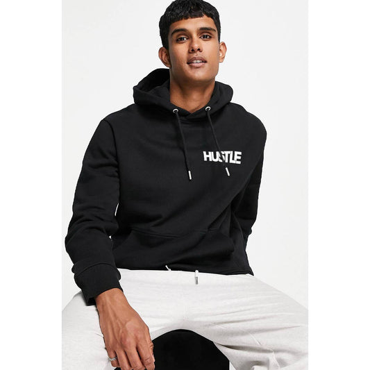 HUSTLE DANGER GRAPHIC MENS HOODIE