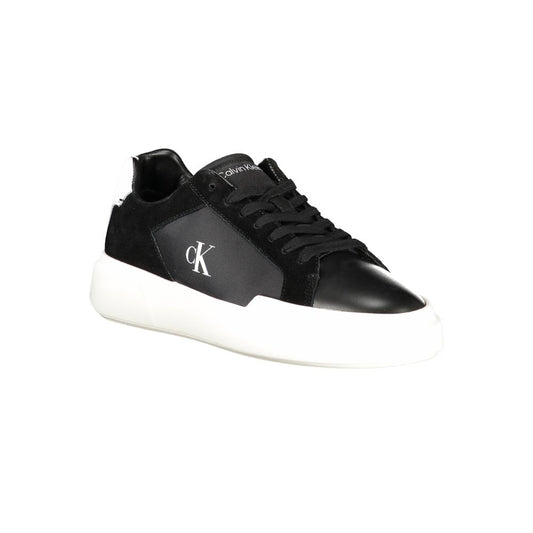 Calvin Klein Black Polyester Sneaker