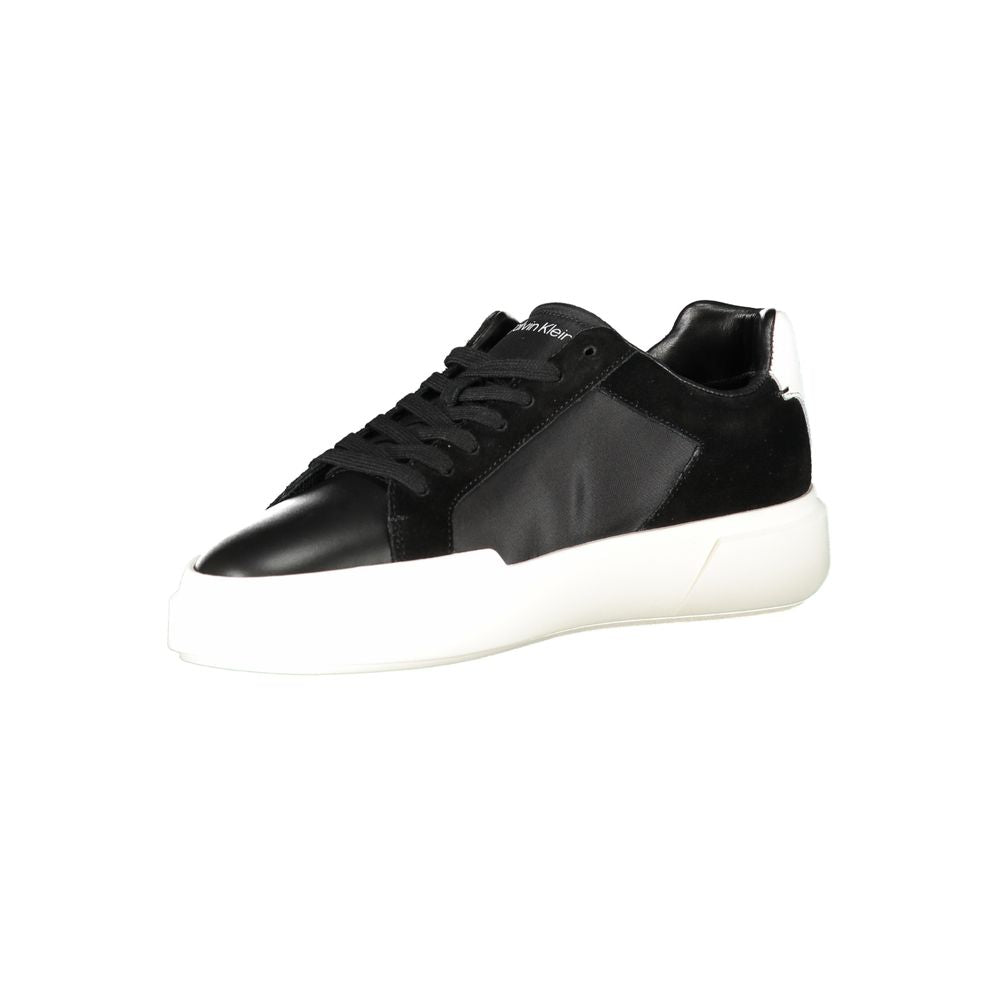 Calvin Klein Black Polyester Sneaker