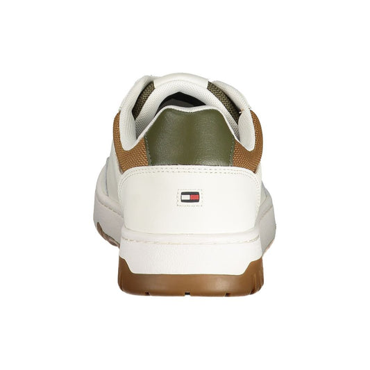 Tommy Hilfiger White Polyester Sneaker