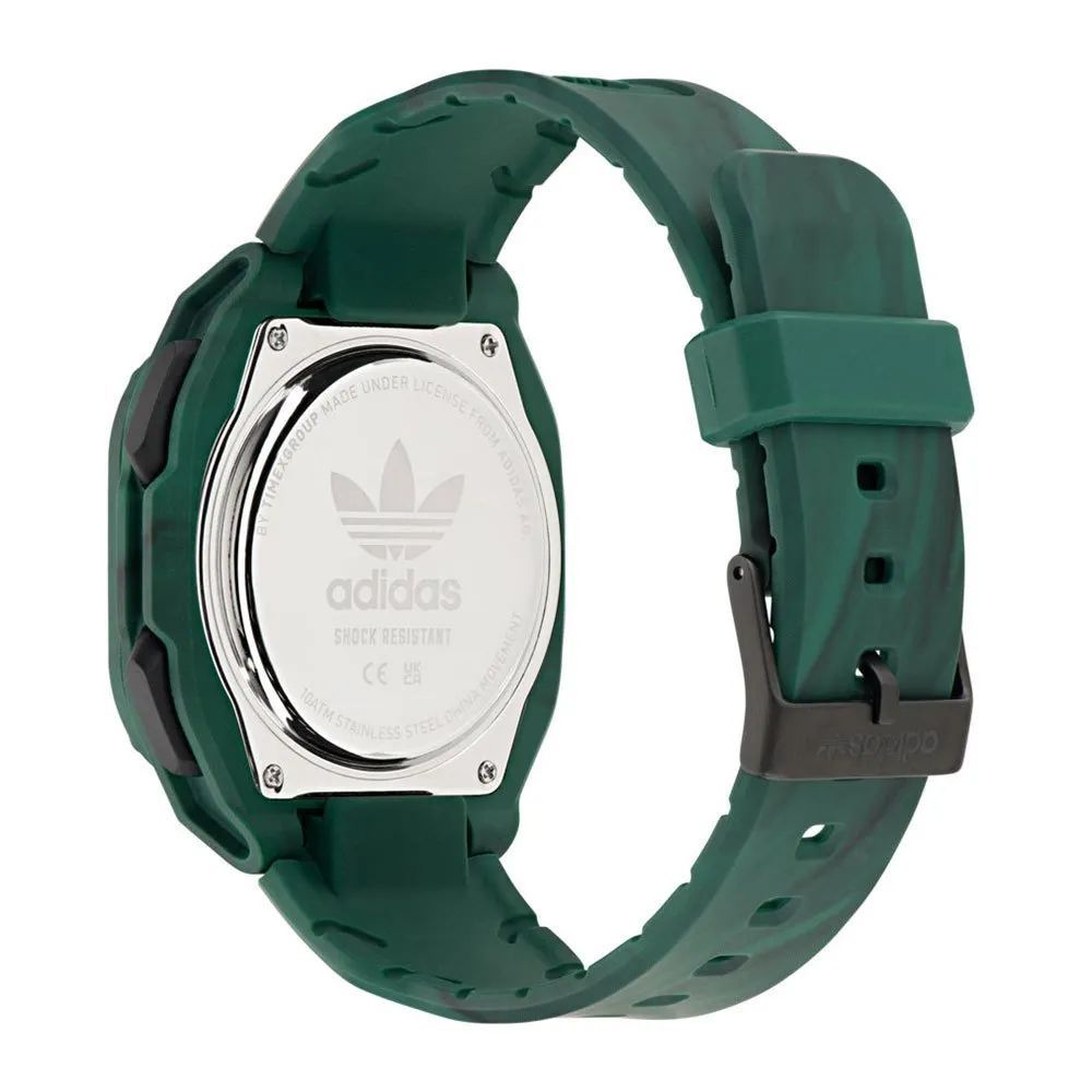 Adidas Green Synthetic Digital Watch