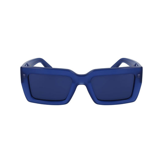 Ferragamo Blue Acetate Sunglasses