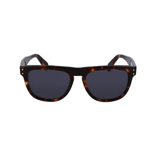 Ferragamo Brown Acetate Sunglasses