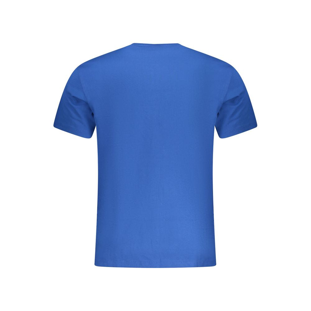 Calvin Klein Blue Cotton Men T-Shirt