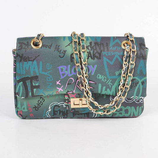 Graffiti Gradiating Clutch