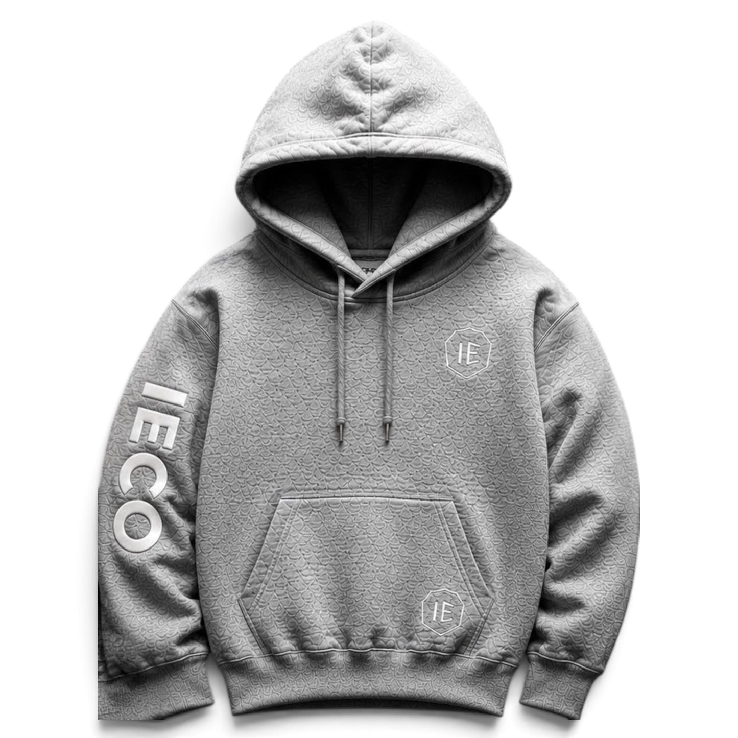 Gray Minimal Hoodie